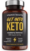 Suplemento Vitamin Bounty Get Into Keto 60 cápsulas