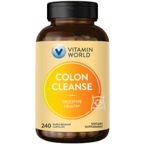 Suplemento Vitamin World Colon Cleanse 240 cápsulas Suplemento Vitamin World Colon Cleanse 240 cápsulas