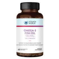 Suplemento Vitamin World Triple Strength Omega 3 Fish Omega 3