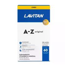 Suplemento Vitamina A-Z Original com 60 Comprimidos Lavitan