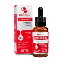 Suplemento Vitamina B12 Frutas Vermelhas 20ml Biocêutica - BIOCEUTICA Suplemento Vitamina B12 Frutas Vermelhas 20ml Biocêutica - BIOCEUTICA