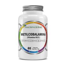 Suplemento Vitamina B12 Metilcobalamina 60 cápsulas Flora Nativa