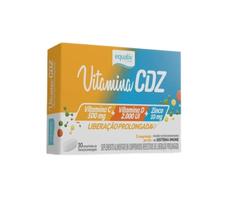 Suplemento Vitamina CDZ 30 Comprimidos - Equaliv Suplemento Vitamina CDZ 30 Comprimidos - Equaliv