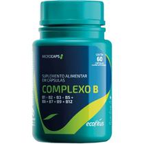 Suplemento Vitamina Complexo B C/60 Capsulas - Ecofitus