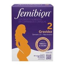 Suplemento Vitamina Femibion 2 28 Cpr E 28 Cps - P&G