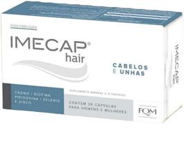 Suplemento Vitamina Imecap Hair Cabelos E Unhas 30 Cps - FQM