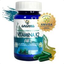 Suplemento Vitamina K2 e MK7 60 Caps 500mg Suplemento Vitamina K2 e MK7 60 Caps 500mg