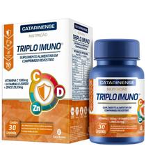 Suplemento Vitamina Nutrição Triplo Imuno 30Cpr Catarinense