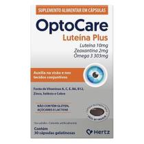 Suplemento Vitamina OptoCare Luteína Plus 30 Cps - Hertz Suplemento Vitamina OptoCare Luteína Plus 30 Cps - Hertz