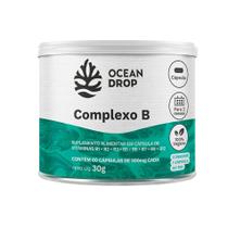 Suplemento vitaminas complexo B 500mg 60 Cápsulas Ocean Drop