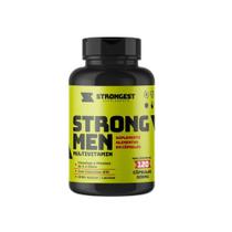 Suplemento Vitaminas D B12 Q10 Strongmen Strongest 120 Caps - STRONGEST SUPPLEMENTS