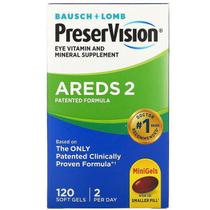 Suplemento vitaminas e minerais preservision areds 2 (120 caps softgels) bausch lomb