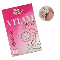 Suplemento Vitaminas Minerais Vitam Gest 60 Cápsulas Gestante Feminino Grávida Materna Original Suplemento Vitaminas Minerais Vitam Gest 60 Cápsulas Gestante Feminino Grávida Materna Original