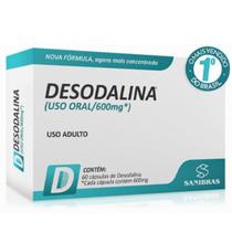 Suplemento Vitamínico A Melhor Desodalina 600mg 60 Cápsulas