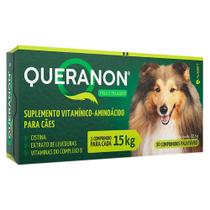Suplemento Vitamínico-Aminoácido Avert Queranon para Cães de 15 Kg - 30 Comprimidos