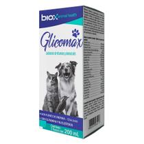 Suplemento Vitamínico Aminoácido Biox Glicomax para Cães e Gatos - 200 mL - Biox Animal Health