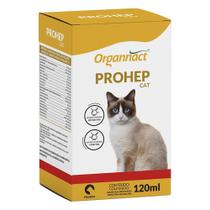 Suplemento Vitamínico Aminoácido Organnact Prohep Cat - 120 mL