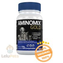 Suplemento Vitamínico Aminomix Gold Vetnil 120Comp