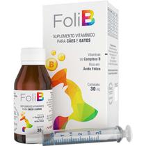 Suplemento Vitamínico Avert Foli B para Cães e Gatos - 30ml Suplemento Vitamínico Avert Foli B para Cães e Gatos - 30ml