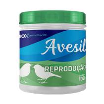 Suplemento Vitamínico Biox Avesil Reprodução para Aves - 100 g - Biox Animal Health