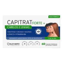 Suplemento Vitaminico Capitrat Cabelos E Unhas 60Cps Kley Hertz