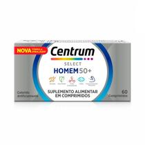 Suplemento Vitamínico Centrum Select Homem 50+ de A a Zinco 60 Comprimidos