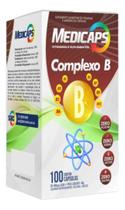 Suplemento Vitamínico Complexo B Concentrado 100 Cápsulas MEDICAPS