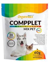 Suplemento Vitamínico Compplet Mix Pet A-Z 60Gr - Organnact