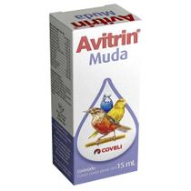 Suplemento Vitamínico Coveli Avitrin Muda para Pássaros e Aves Ornamentais - 15 mL