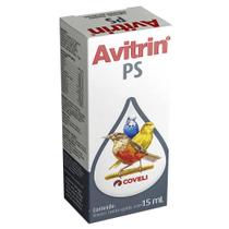 Suplemento Vitamínico Coveli Avitrin Peito Seco para Pássaros - 15 mL