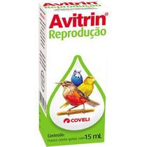 Suplemento Vitaminico Coveli Avitrin Reprodução para Pássaros 15ml