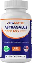 Suplemento vitamínico de extrato de astrágalo 500 mg 200 cápsulas vegetais