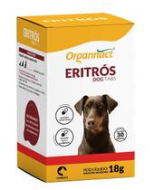 Suplemento Vitamínico Eritrós Dog Tabs 18g para Cães - Organnact