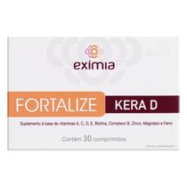 Suplemento Vitamínico Exímia Fortalize Kera D - 30 Comprimidos