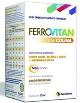 Suplemento Vitaminico Ferrovitan Com Colina Brigadeiro 60ml