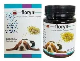 Suplemento Vitamínico Floryn Nutrasyn Para Cães 60 Tabletes