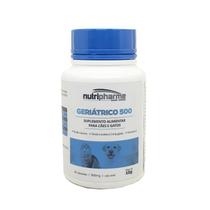 Suplemento Vitamínico Geriátrico 500 30caps Nutripharme