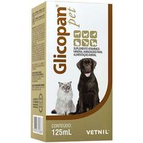Suplemento Vitamínico Glicopan Pet Gotas 125ml Indicado Cães Gatos Roedores Energético - Vetnil