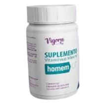 Suplemento Vitaminico Homem Vigora Plus - Prati Com 60Caps