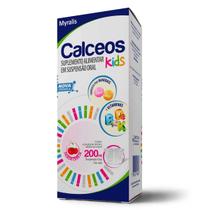 Suplemento Vitamínico Infantil Calceos Kids Sabor Cereja 200ml