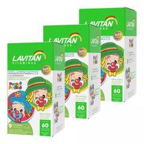 Suplemento Vitaminico Infantil Lavitan Compo Mastigaveis 3un - cimed