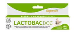 Suplemento Vitamínico Lactobac Dog 16gr para Cães - Organnact