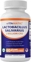 Suplemento vitamínico Lactobacillus Salivarius 2B CFU 60 cápsulas