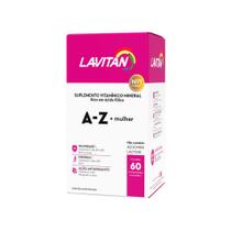 Suplemento Vitaminico Lavitan A-Z Mulher C 60 Comprimidos