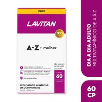 Suplemento Vitamínico Lavitan A-Z Mulher com 60 comprimidos Revestidos Suplemento Vitamínico Lavitan A-Z Mulher com 60 comprimidos Revestidos