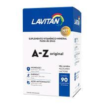 Suplemento Vitamínico Lavitan A-Z Original 90 Comprimidos Revestidos