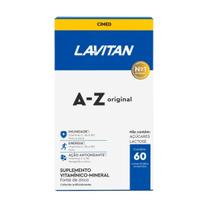 Suplemento Vitamínico LAVITAN A-Z Original com 60 Comprimidos Revestidos - CIMED