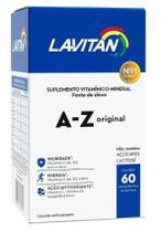 Suplemento vitamínico lavitan a-z original comp. rev. 60 unid.