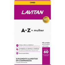 Suplemento Vitamínico Lavitan A-Z Para Mulher 60 Caps