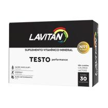Suplemento Vitamínico Lavitan Testo Performance Com 30 comprimidos - Cimed